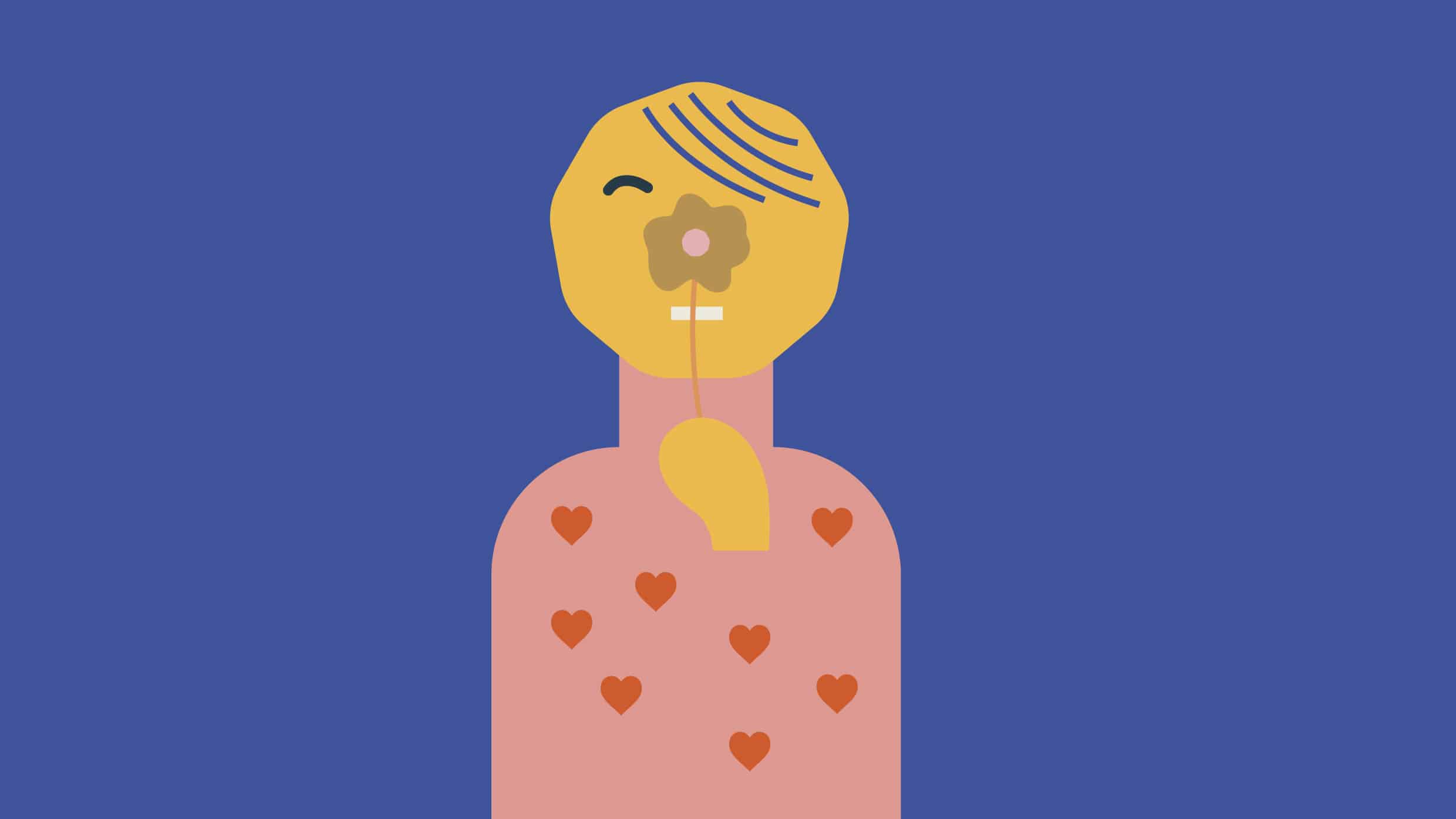 Illustrerade färgglada figurer